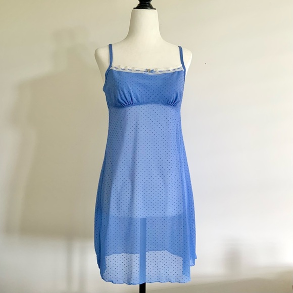 Palmers Austria blue sheer night slip - Picture 9 of 9